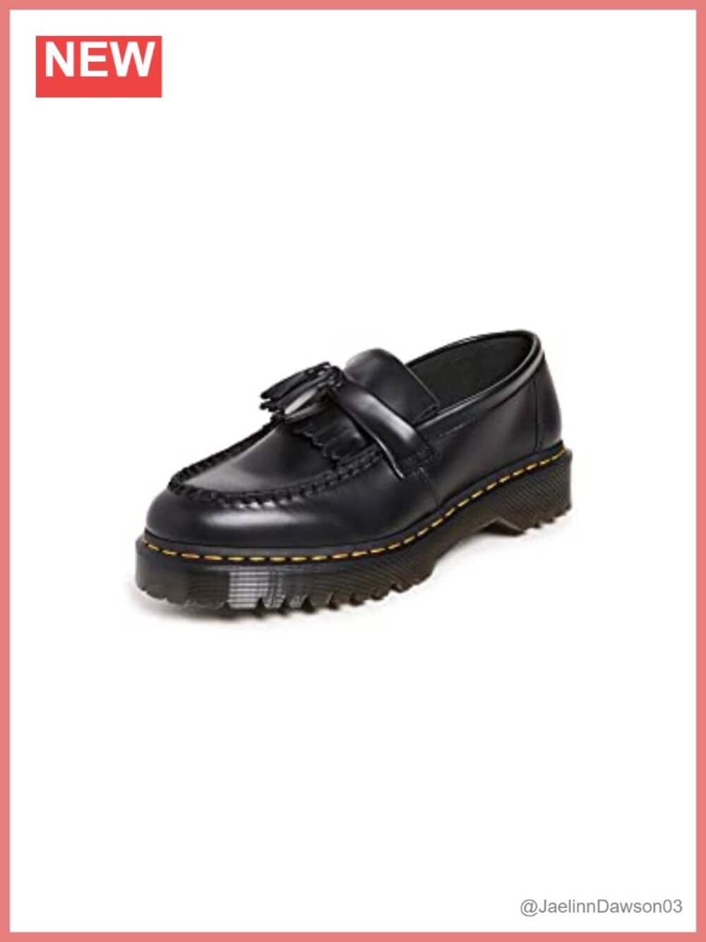 Leather Tassel Loafers Low Heel Slip Resistant Moc Toe